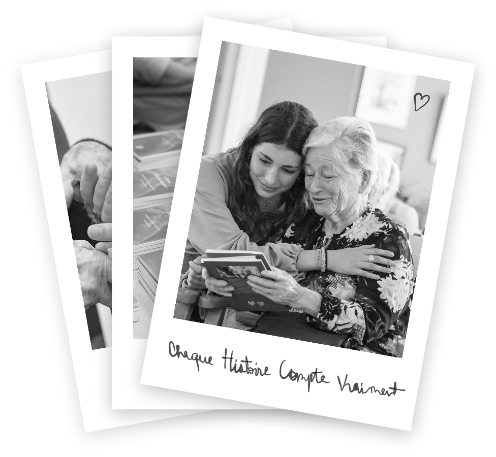 Photos polaroids des rencontres "Chaque Histoire Compte Vraiment"